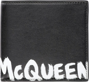 Leather flap-over wallet-1